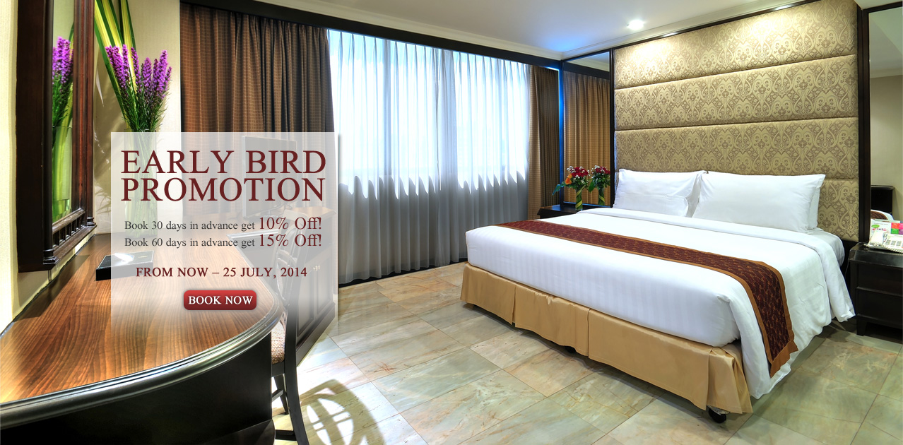 Early Bird Promotion
